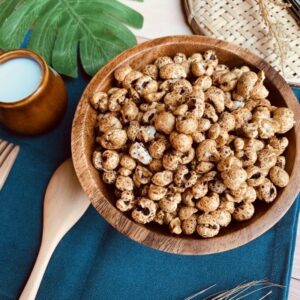 爆薏仁香（黑糖口味） 160公克 布田食品 糙薏仁 爆米香